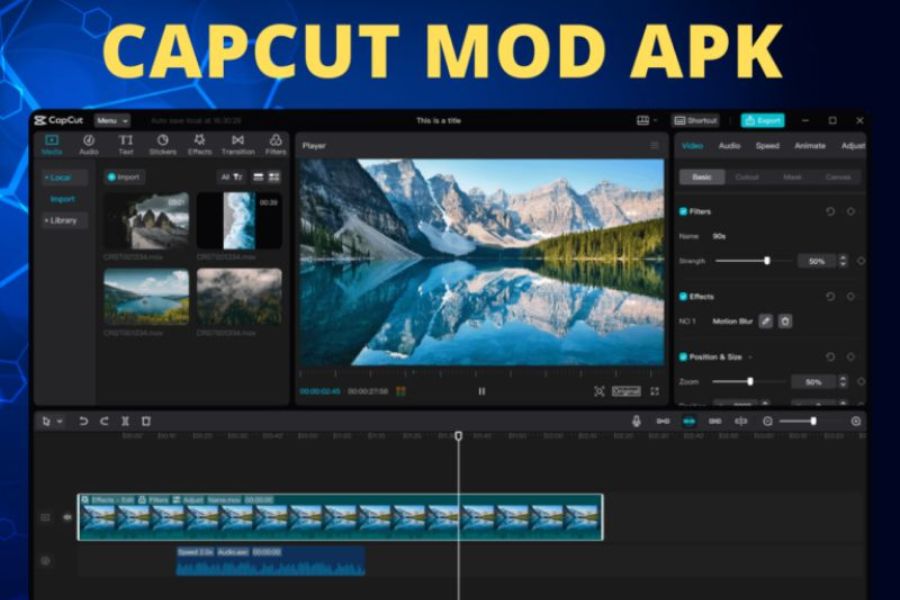 Banner Capcut Pro Mod APK 3