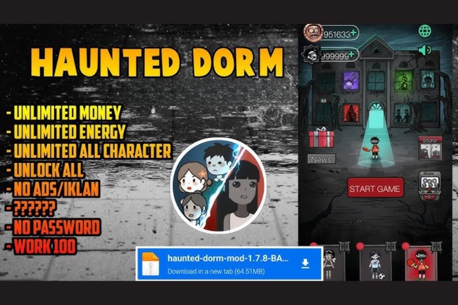 Banner Haunted Dorm Hack 2