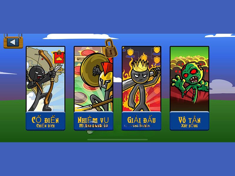 Chế độ chơi độc đáo trong Stick War Saga Hack