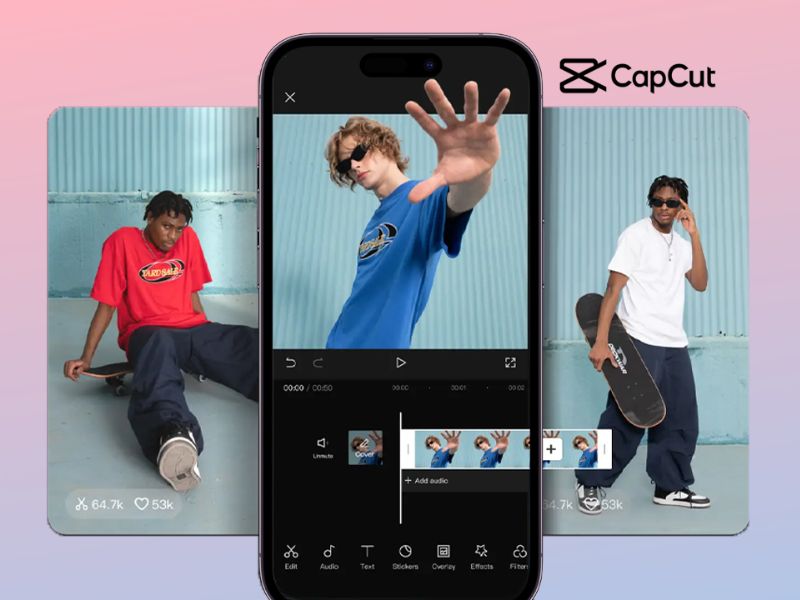Chỉnh sửa video ngắn nhanh chóng trong Capcut Pro APK