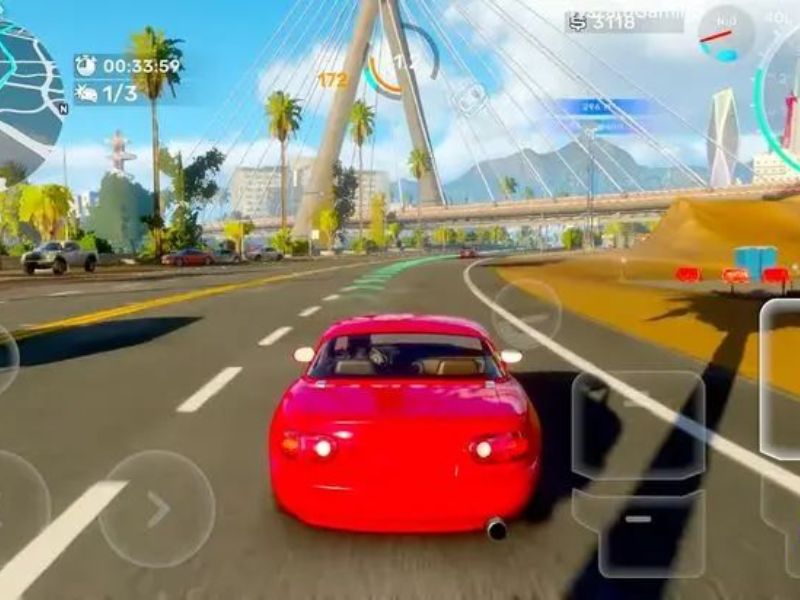 Đồ Họa Đỉnh Cao Trong Carx Street Mod APK