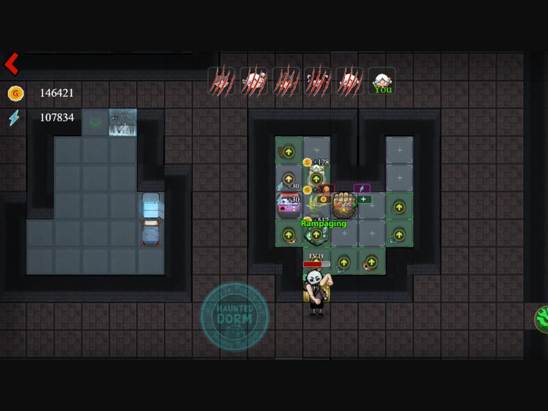 Kí túc xá u ám trong Haunted Dorm Hack