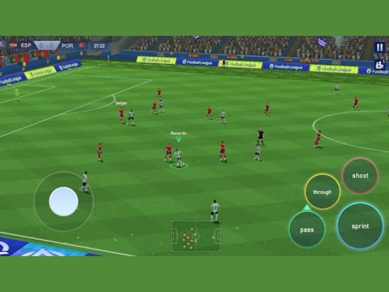 Nhiều chế độ chơi đầy tính cạnh tranh trong Football League 2025 Hack