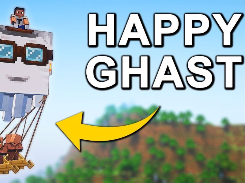 Happy Ghast trong Minecraft 1.21.94 Apk Tiếng Việt
