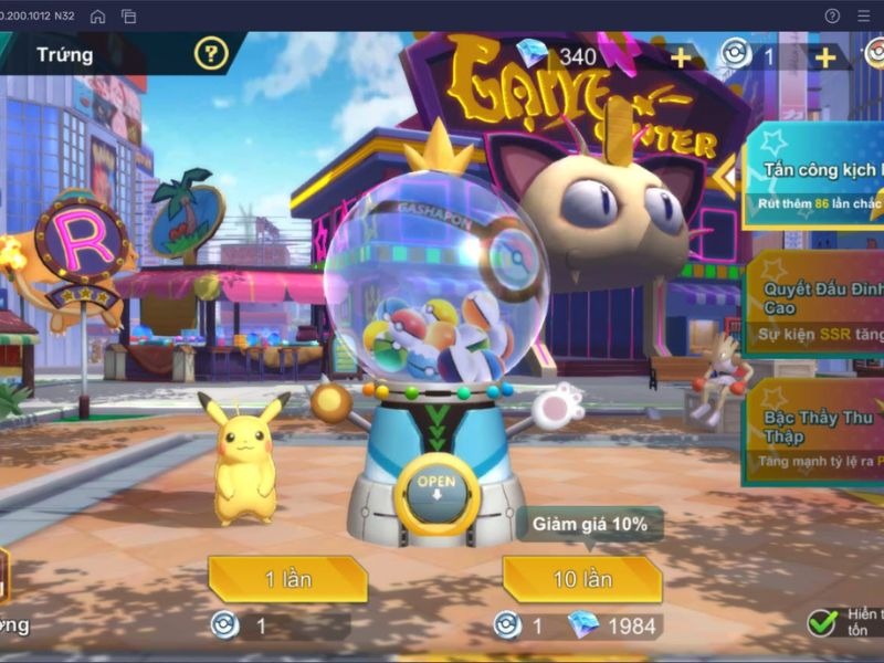 Huấn luyện những Pokémon trong Bảo Bối Huyền Thoại Hack Bồn Tiểu