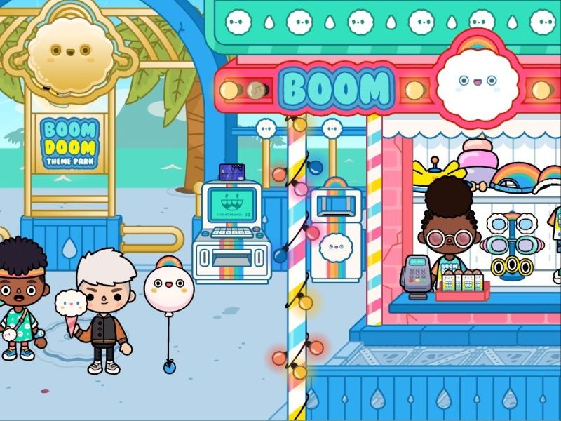Lối chơi đơn giản trong Toca Life World Mod Apk