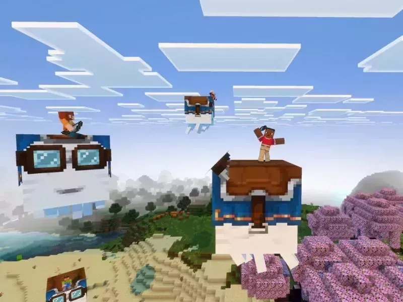 Trang Bị Harness Cho Sinh Vật trong Minecraft 1.21.94 Apk Tiếng Việt
