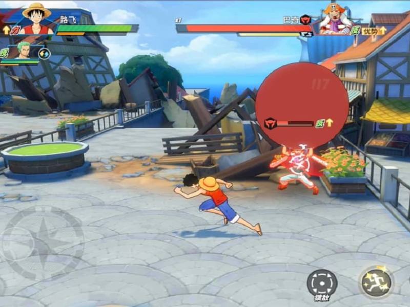 Lối chơi ARPG ở One Piece Fighting Path APK