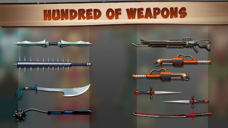 Shadow Fight 2 Kho Vũ Khí Và Trang Bị Cực Kỳ Đa Dạng